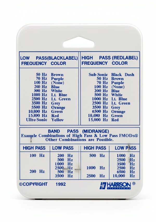 Crossover Capacitor Harrison Labs 12dB Gold Brass-2