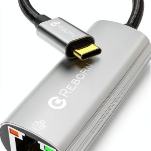 Reborn USB C to Ethernet Adapter Fast Connectivity-0