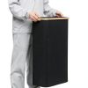 SpaceAid Laundry Hamper Bamboo Waterproof Slim Design-5