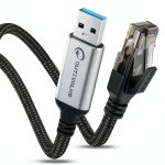 Dutevolns USB A to Ethernet Cable Cat 6-0