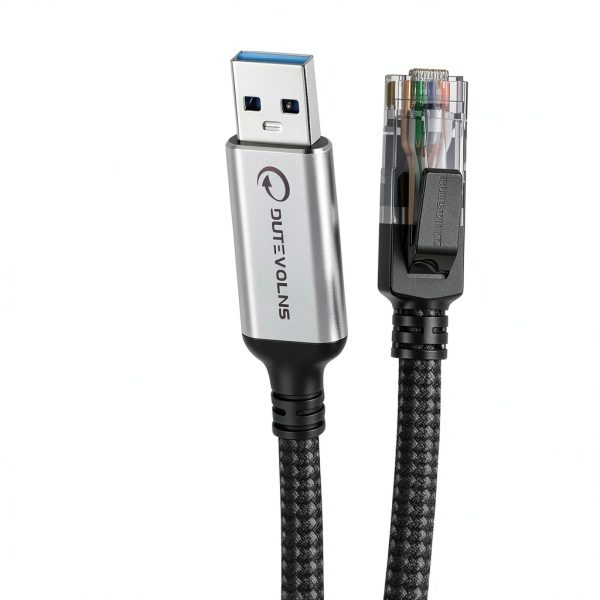 Dutevolns USB A to Ethernet Cable Cat 6-6