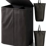 WOWLIVE Laundry Hamper Oxford Fabric Removable Liner Dorm-0
