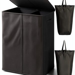 WOWLIVE Laundry Hamper Oxford Fabric Removable Liner Dorm-0
