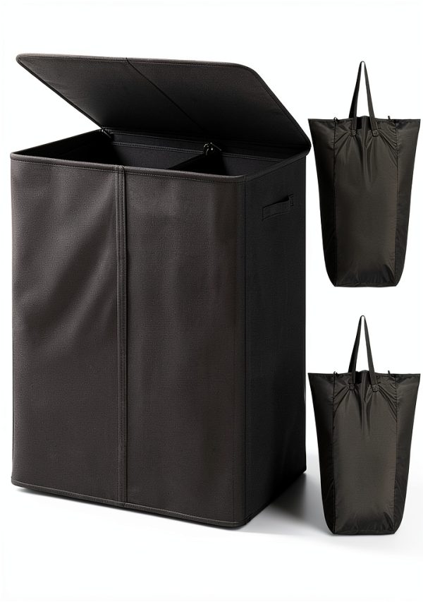 WOWLIVE Laundry Hamper Oxford Fabric Removable Liner Dorm-0