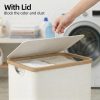 Efluky Laundry Hamper Modern Oxford Fabric Dustproof Basket-1