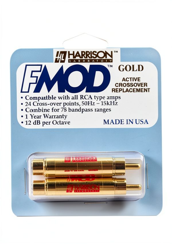 Crossover Capacitor Harrison Labs 12dB Gold Brass-1