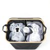 iEGrow Foldable Laundry Hamper Bamboo Handle 150L Storage-2