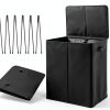 WOWLIVE Laundry Hamper Oxford Fabric Removable Liner Dorm-4