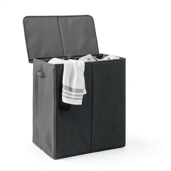 WOWLIVE Laundry Hamper Oxford Fabric Removable Liner Dorm-1