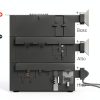 Audio Divider DriSentri Component Treble Alto Bass-8
