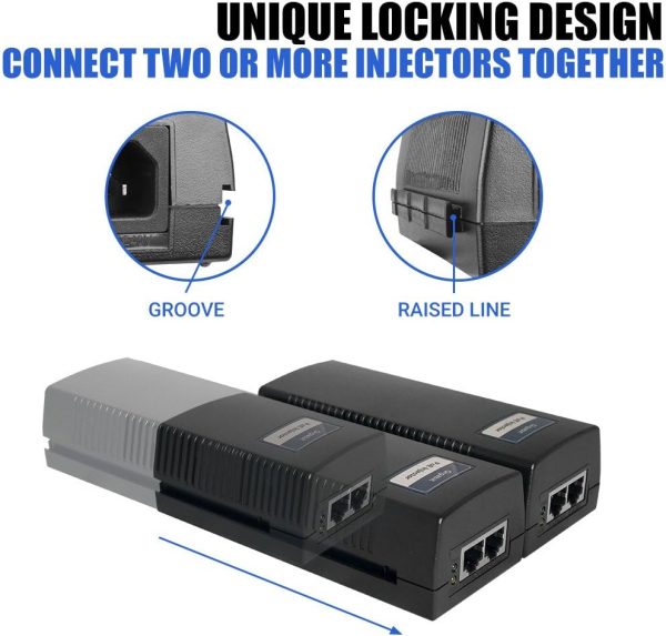 BV PoE Injector 1000Mbps Ethernet Adapter-2