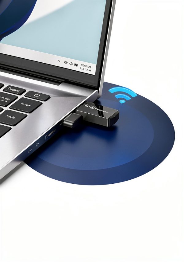 Nineplus USB WiFi Adapter 1800Mbps Dual Band Black-5