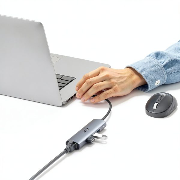 USB C Ethernet Hub Acer Dual Port Aluminum Design-5