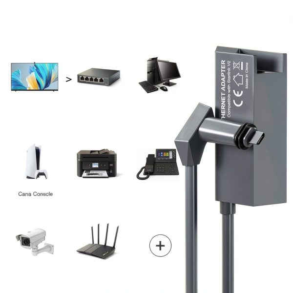 Starlink Ethernet Adapter FONKEN USB Gen2-3