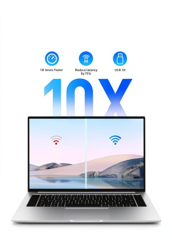 Nineplus USB WiFi Adapter 1800Mbps Dual Band Black-3