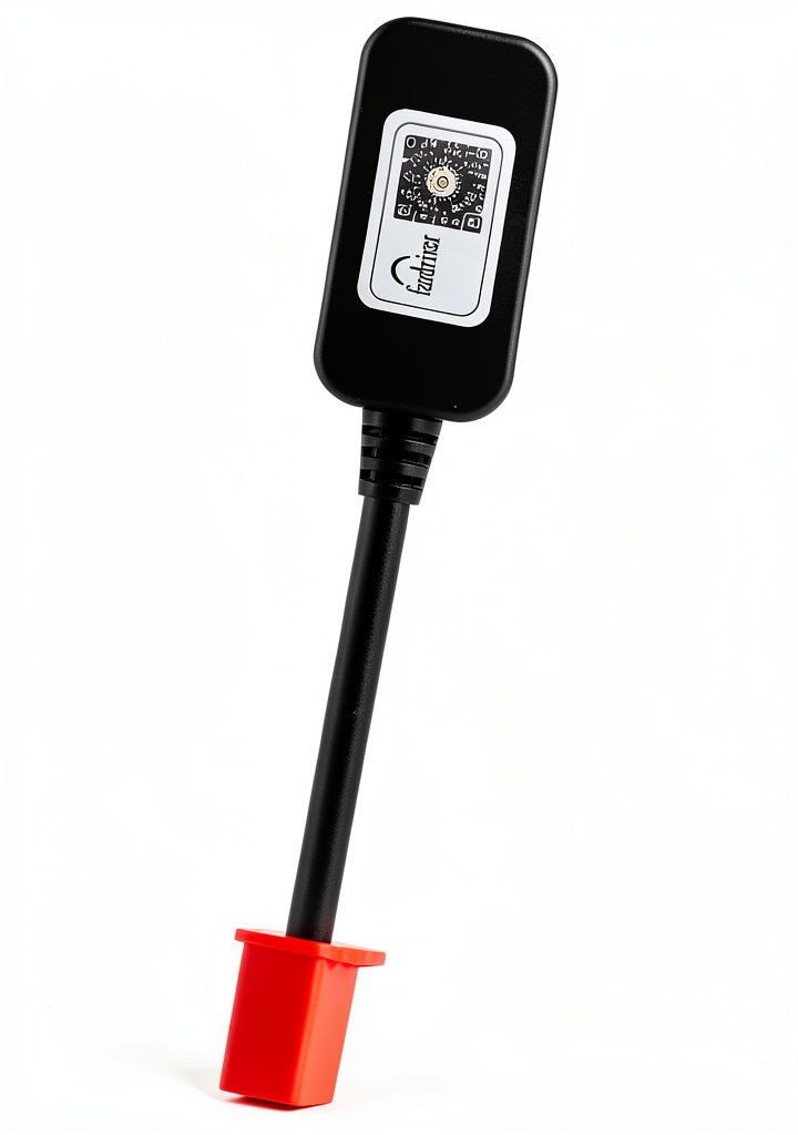 User adjusting drone ESC settings with the Bluetooth dongle and mobile app