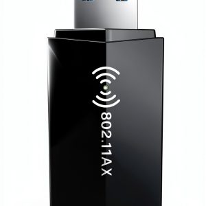 Nineplus USB WiFi Adapter 1800Mbps Dual Band Black-0