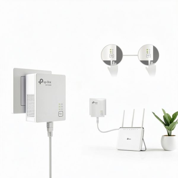 TP-Link AV1000 Powerline Ethernet Adapter Kit-2