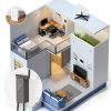 Starlink Ethernet Adapter FONKEN USB Gen2-6