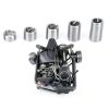 80Pcs M8x1.25 Threaded Inserts, Stainless Steel Thread Drill Repair Insert Sleeve with Storage Box-3