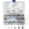 Wire Screw Sleeve Thread Repair Inserts Kit Zovfam Steel M3-M12 140pcs-5