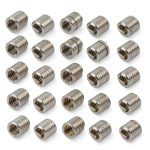 uxcell #6-32x0.276 304 steel helical thread insert 25pcs-0