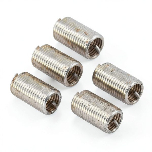 Wire Thread Inserts, 1/2-13 UNC 3.0D 30mm Length, 304 Stainless Steel Wire Screw Sleeve Insert Helical Type Coiled - (Applications: for Automotive Repairs), 5pieces-0