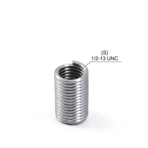 Wire Thread Inserts, 1/2-13 UNC 3.0D 30mm Length, 304 Stainless Steel Wire Screw Sleeve Insert Helical Type Coiled - (Applications: for Automotive Repairs), 5pieces-1