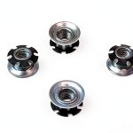 Threaded Star Insert 1in Tubing Insert 4 Pack 3/8-16 USIndustrial-0