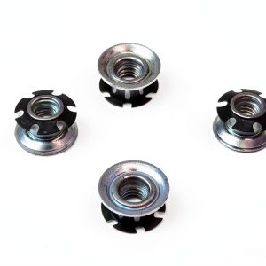 Threaded Star Insert 1in Tubing Insert 4 Pack 3/8-16 USIndustrial-0