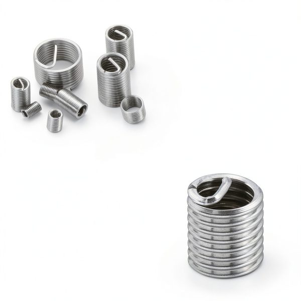 Wire Thread Insert uxcell M8 x 1.25 2D 16mm 304 Stainless Steel Kit-4
