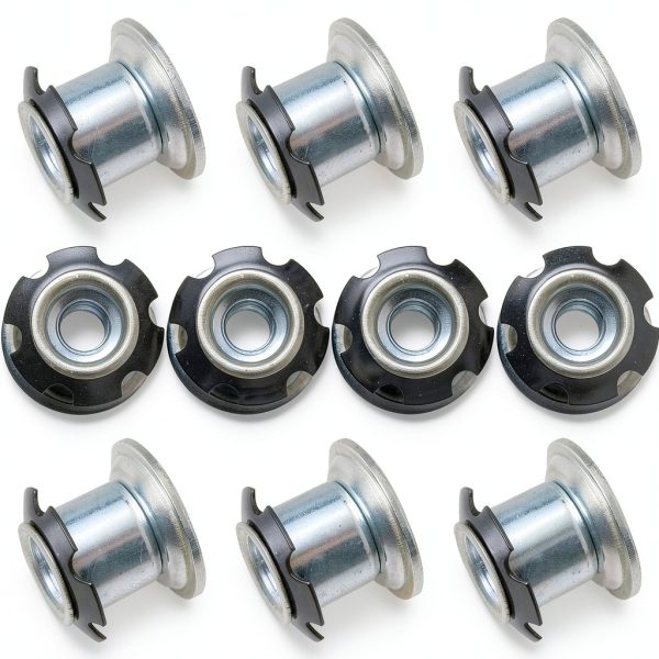 Metal Threaded Star Insert 10pcs for 3/4" Tubing - JJHXSM Spring Steel-1