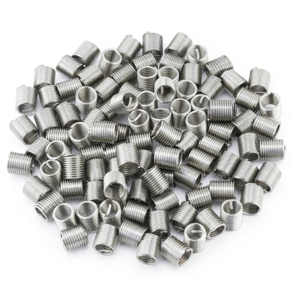 Stainless Steel SS304 Coiled Helical Thread Inserts M8 x 1.25 - 100pcs-0