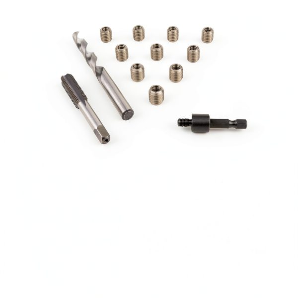 E-Z LOK Threaded Insert Repair Kit for Wood – Brass & Steel-1