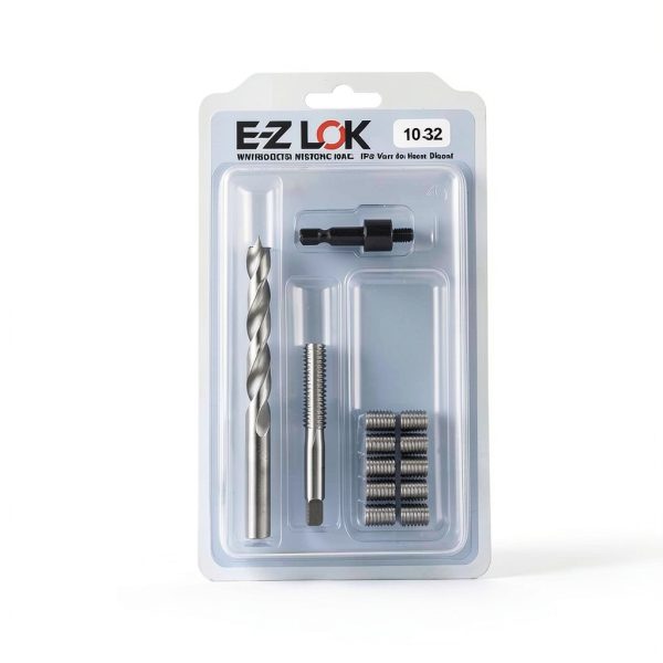 E-Z LOK Threaded Insert Repair Kit for Wood – Brass & Steel-4