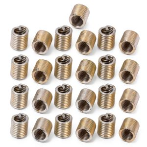 uxcell #8-32x0.328 304 Stainless Steel Helical Coil Wire Thread Insert 25pcs-0