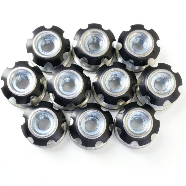 Metal Threaded Star Insert 10pcs for 3/4" Tubing - JJHXSM Spring Steel-0